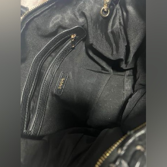 bebe bag purse tote satchel with tassles - Picture 4 of 5